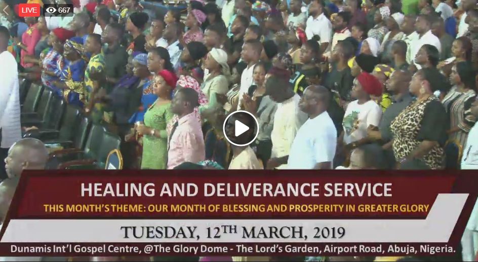 PAUL ENENCHE HEALING AND DELIVERANCE SERVICE