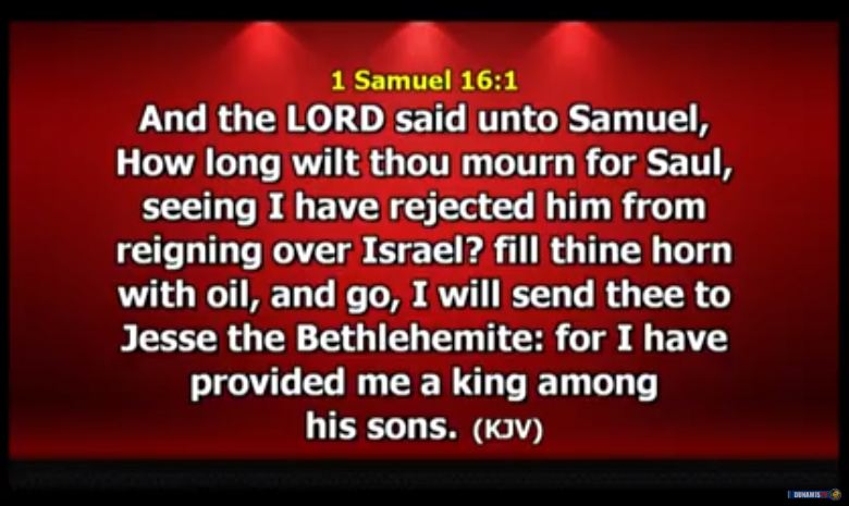 1 Samuel 16 verse 1 Dunamis Church