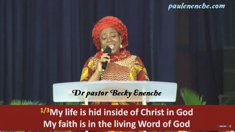 Dr Mrs Becky Enenche Ministering at Dunamis Church