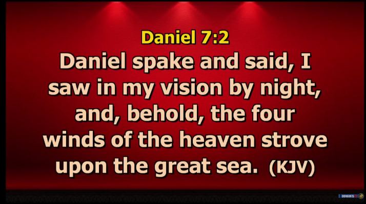 Daniel 7 verse 2