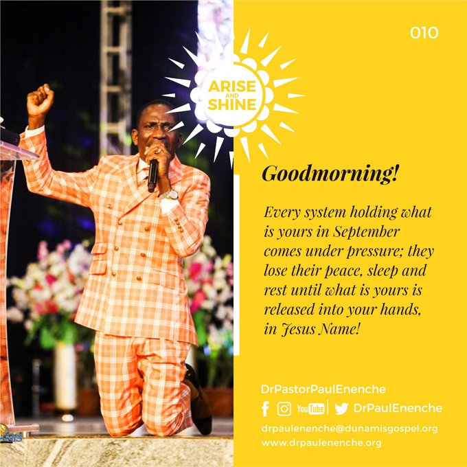 Arise And Shine Dr Pastor Paul Enenche