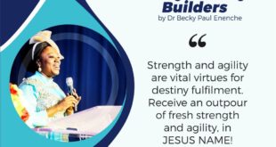 Daily Destiny Builders Dr Becky Paul Enenche