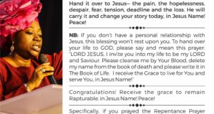 DAILY BLESSINGS DR BECKY PAUL ENENCHE MESSAGES