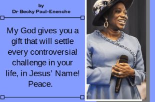 Dr Becky Paul-Enenche - SEEDS OF DESTINY - FRIDAY OCTOBER 2, 2020