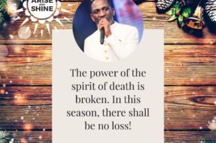 ARISE AND SHINE DR PAUL ENENCHE MESSAGES