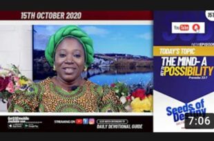 Dr Becky Paul-Enenche - SEEDS OF DESTINY - THURSDAY OCTOBER 15, 2020