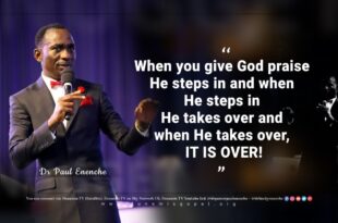 MESSAGE TOPIC: DIMENSIONS OF DEDICATION (1&2) By: Dr Paul Enenche
