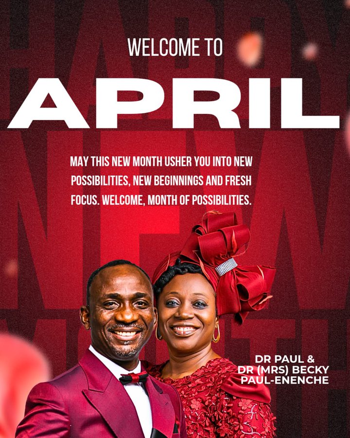 DUNAMIS SEEDS OF DESTINY WEDNESDAY 1ST APRIL 2026 Pastor Paul Enenche April